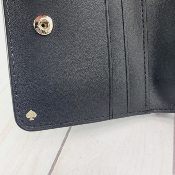 NWT Kate Spade Black L-Zip Bifold Cameron Wallet - Picture 10 of 12